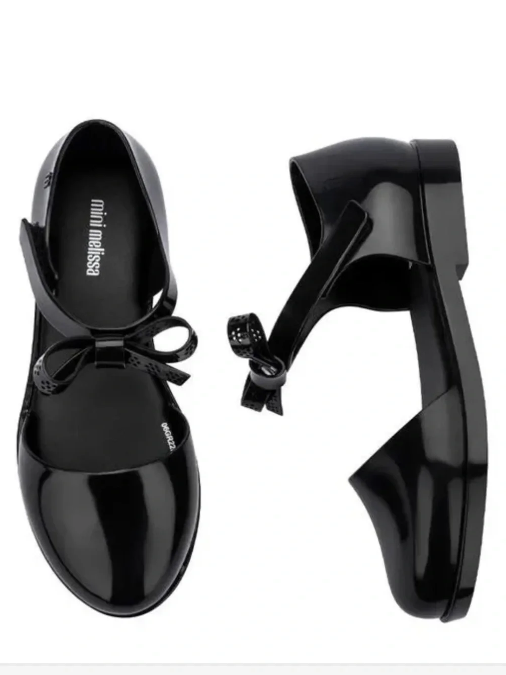 Mini Melissa Amy Ankle Strap Flat Size 1